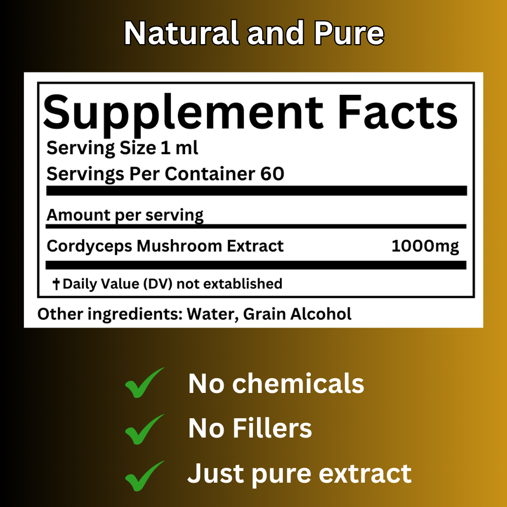 Cordyceps Mushroom Tincture