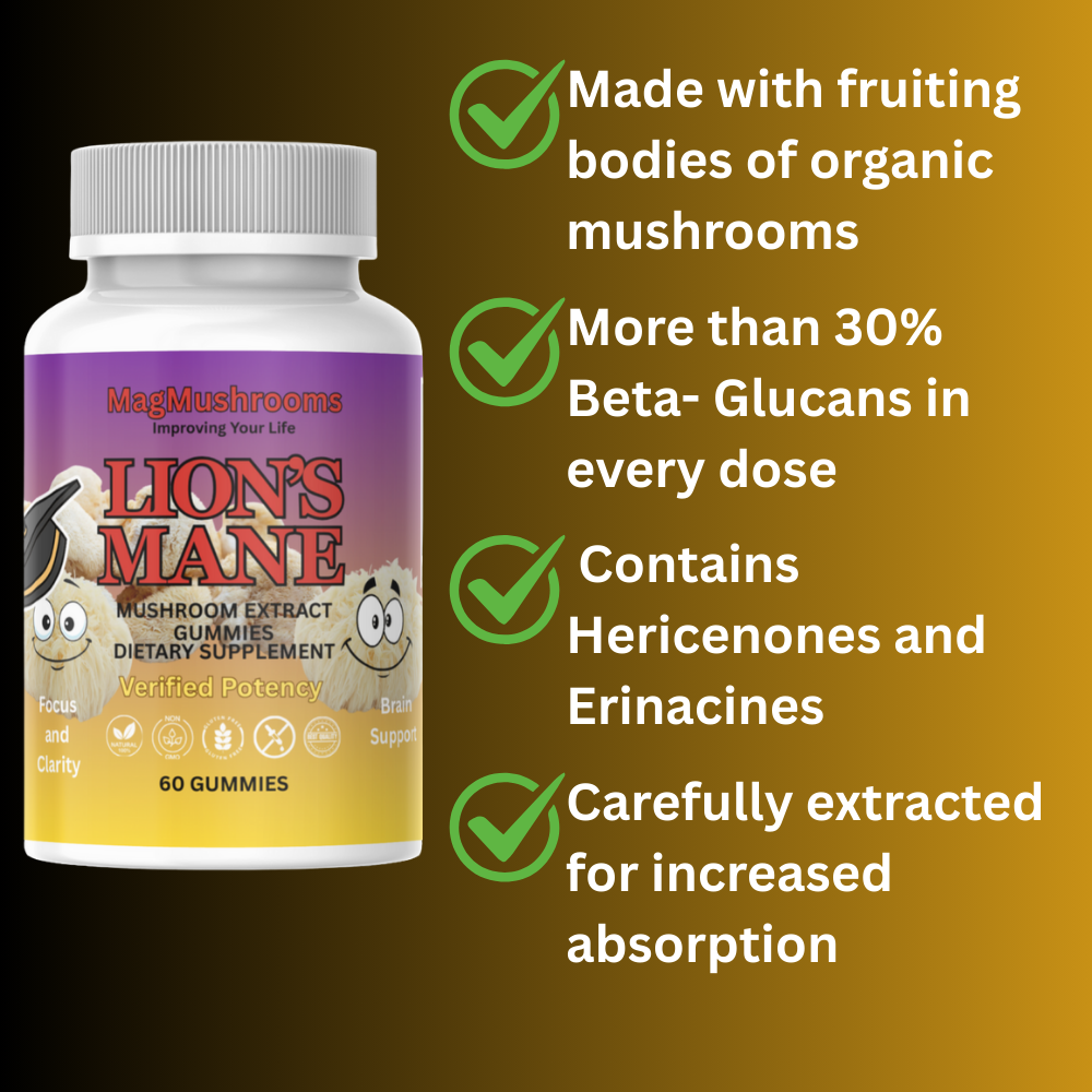 Lion's Mane Mushroom Gummies