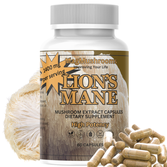 Lion's Mane Mushroom Capsules